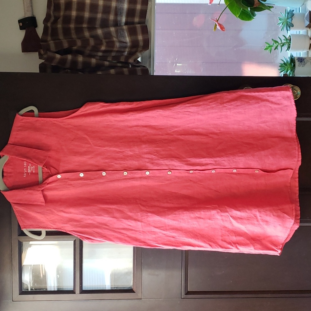 Karyn seo coral dress